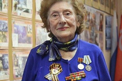 В войну жительница Нижегородского района Нина Кузьмина помогала солдатам