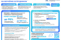 Стартовал отбор на субсидию для обучения сотрудников в Москве