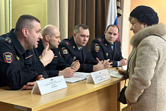 Участковые уполномоченные полиции ОМВД России по Нижегородскому району довели до граждан результаты проделанной работы в 2024 году