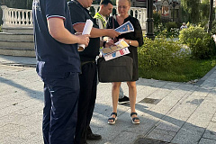 В столичном районе Некрасовка прошел рейд по профилактике дистанционного мошенничества 